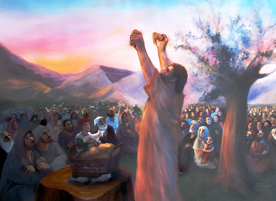 yesus memberi makan 500 orang