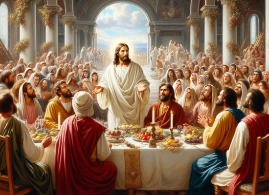 yesus mengundang ke pesta