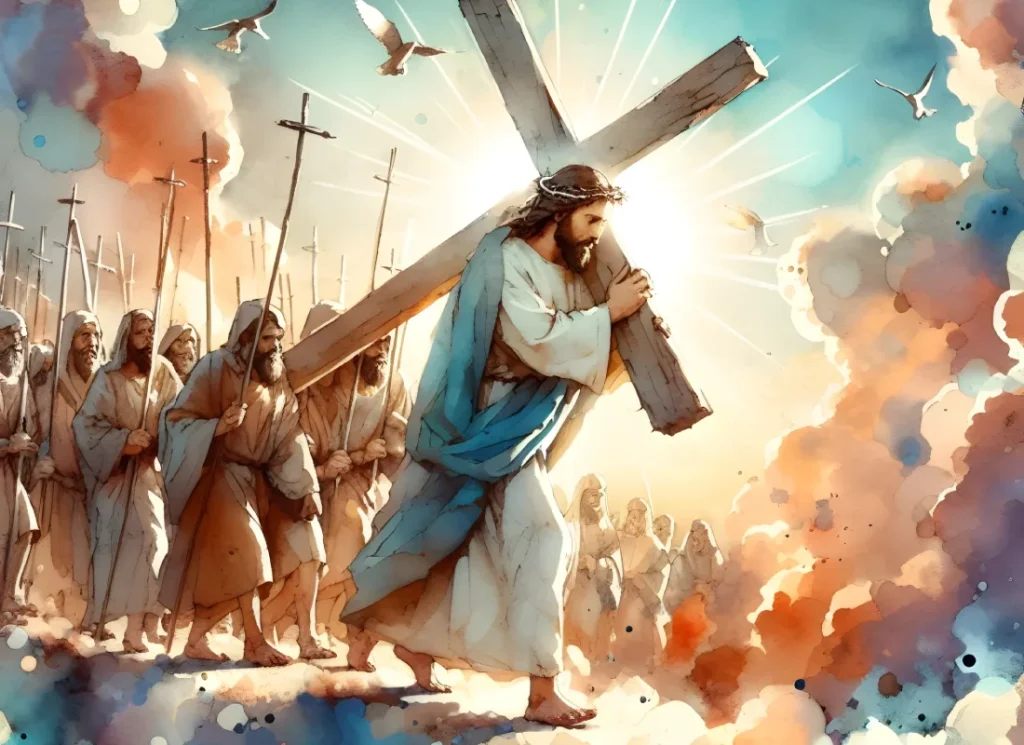 memikul salib mengikuti yesus
