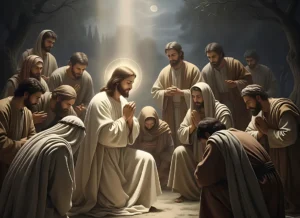 yesus dan para murid berdoa