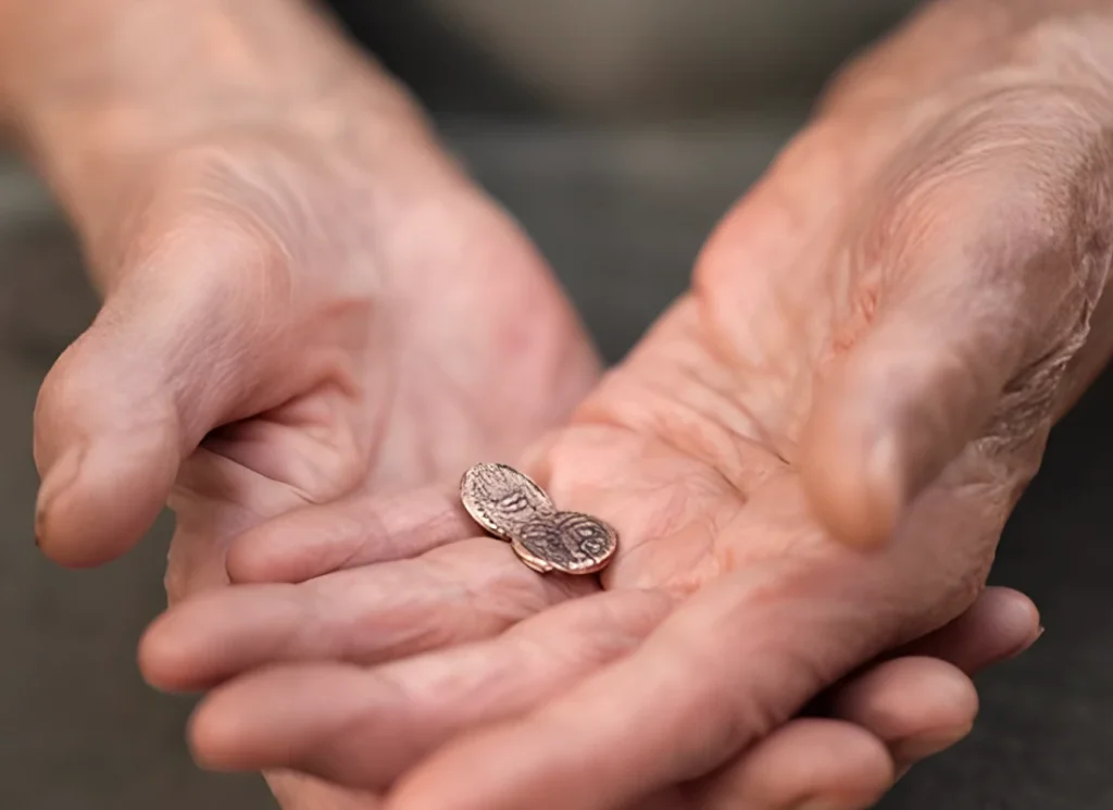 Pemberian yang Murah Hati persembahan janda miskin