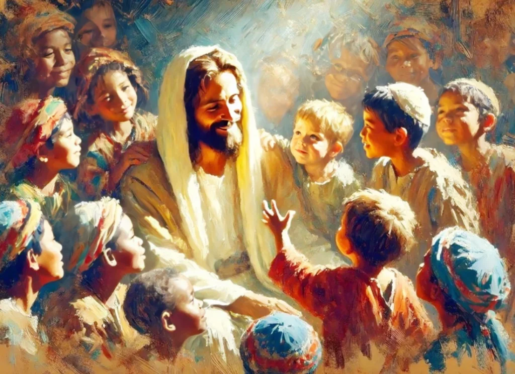 yesus dan anak anak