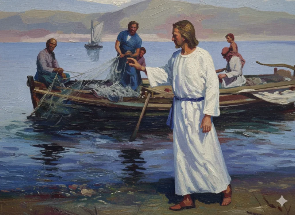 jesus calls peter and andrew