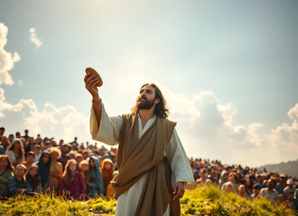 jesus feeds