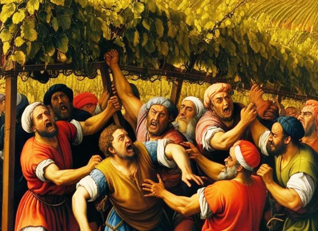 pekerja kebun anggur