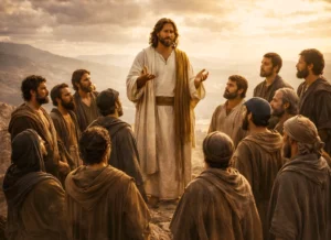 jesus prays for his disciples