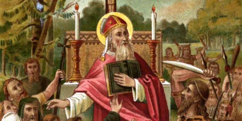 st. boniface red martyr candle bishop 1200x600 1