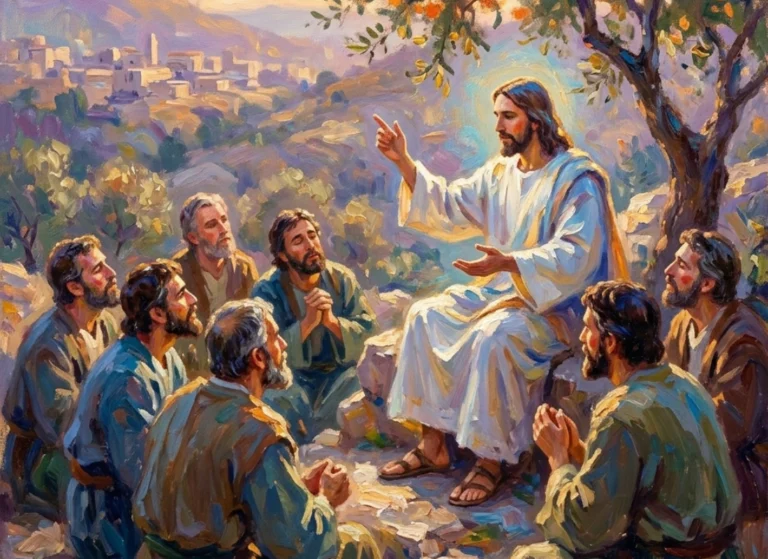 yesus mengajar berdoa