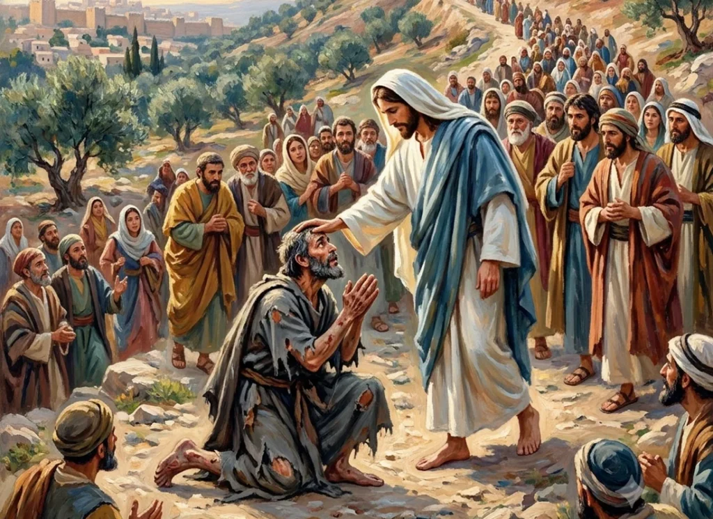 yesus menyembuhkan seorang kusta