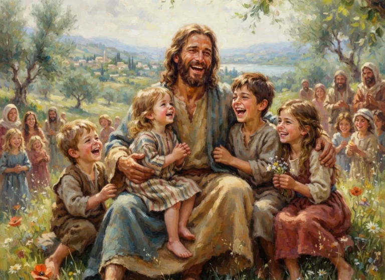 jesus and children