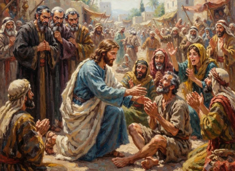 yesus menyembuhkan seorang bisu (1)