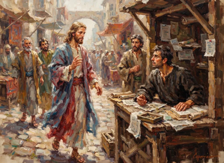 yesus memanggil matius