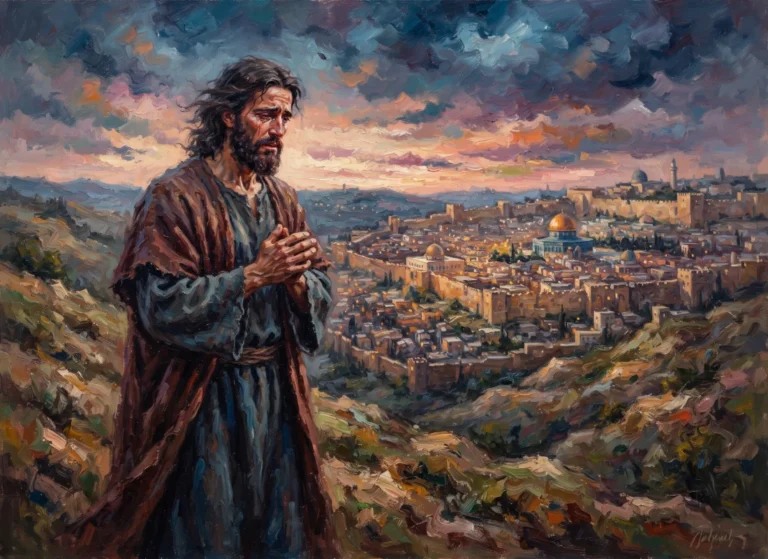 yesus meratapi yerusalem